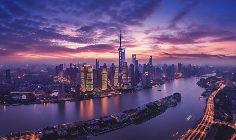 夜景两江建筑实拍摄影图,高清,摄影图,摄影图片,图片大全,摄影图免费下载